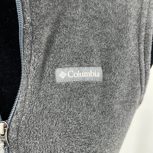 NWOT Columbia Gray Fleece Vest Kids Unisex Sz. M (10-12) - Picture 4 of 10